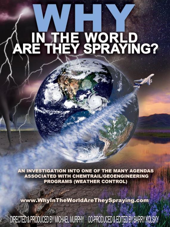 Why in the world are they spraying?